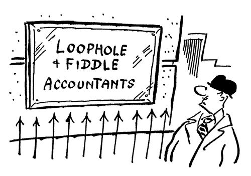 Loophole and Fiddle Accountants