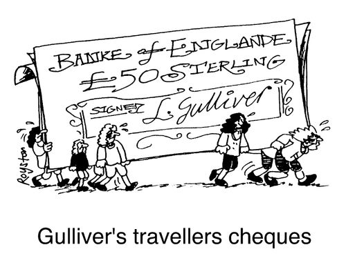Gulliver's Travellers Cheques