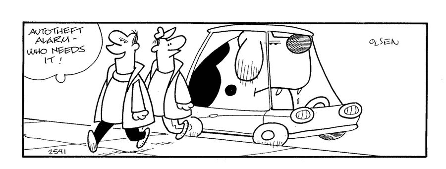 'Autotheft alarm - who needs it?'
