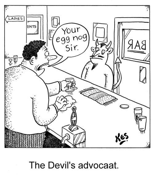 The Devil's advocaat.