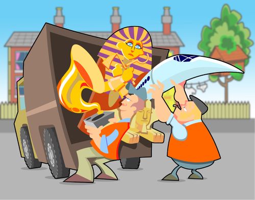 Removal Van.