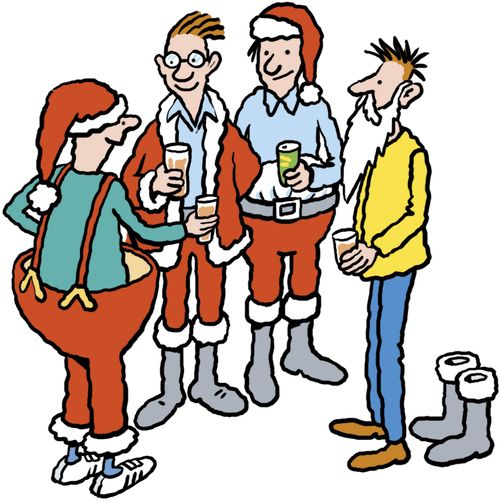 Off Duty Santa.
