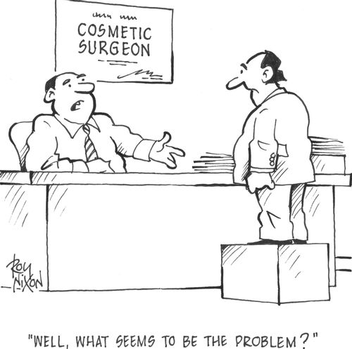 'Well, what seems to be the problem?'