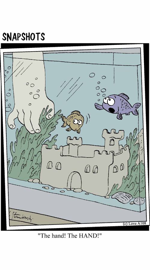 'The hand! The HAND!'