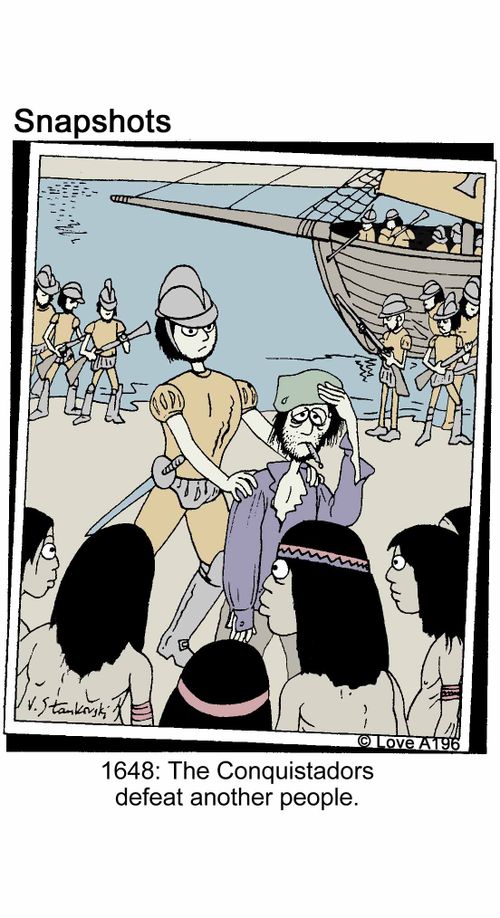 1648: The Conquistadors defeat another people