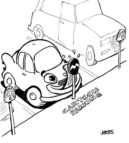 Cartoon Parking.