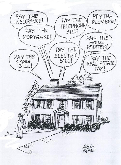 Demanding house.