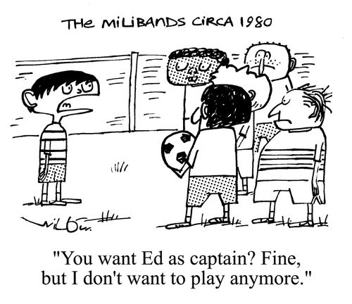 The Millibands circa 1980.