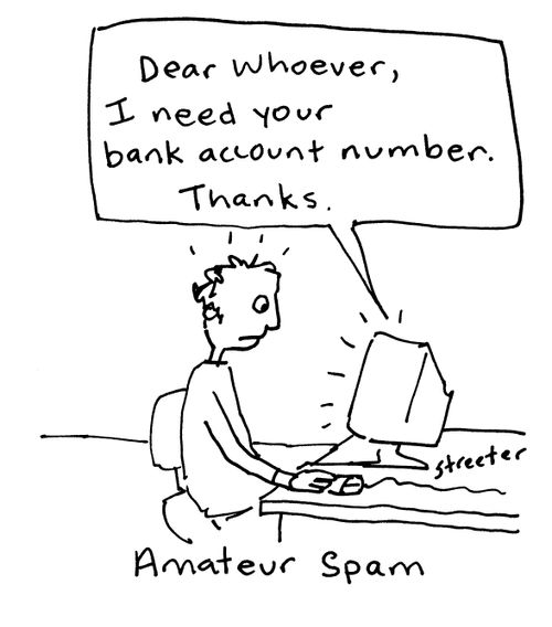 Amateur Spam.
