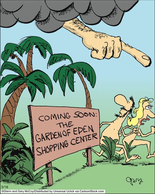 Coming soon: The Garden of Eden Shopping Center.