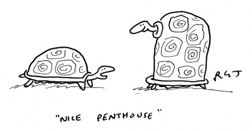 'Nice penthouse.'