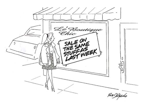 Sale on the same stuff as last week.