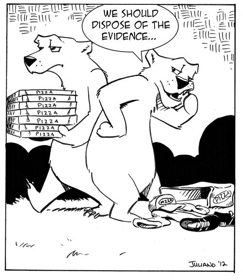 'We should dispose of the evidence.'
