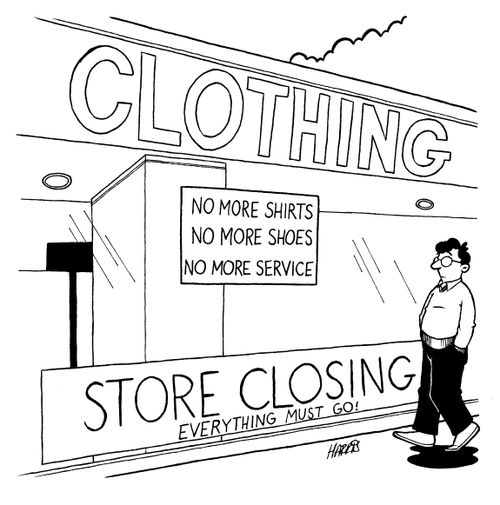 No More Shirts, No More Shoes, No More Service. . .