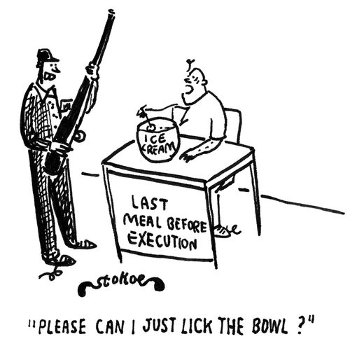 'Please can I just lick the bowl?'