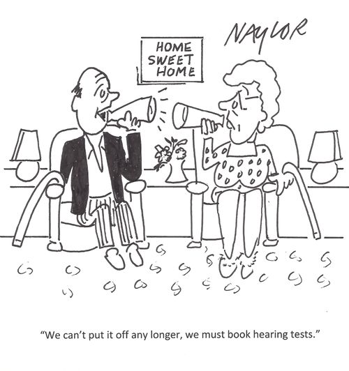 'We can't put it off any longer, we must book hearing tests.'