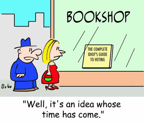 'Well, it's an idea whose time has come.'