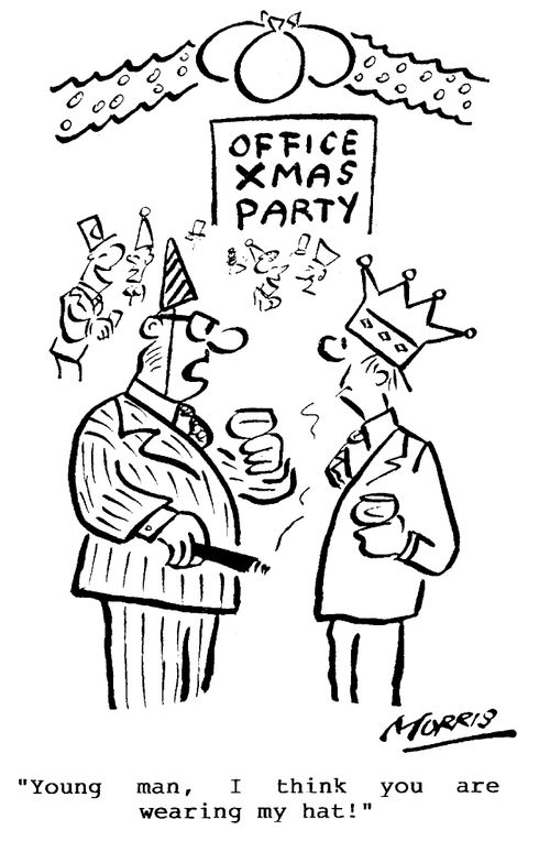 Young man, I think you are wearing my hat!
