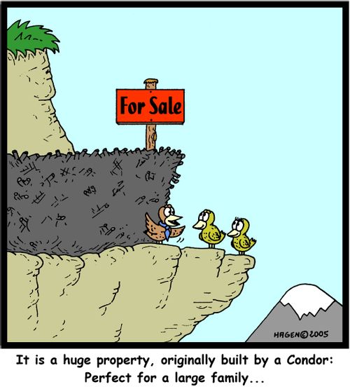'It is a huge property, originally built by a Condor: Perfect for a large family...'