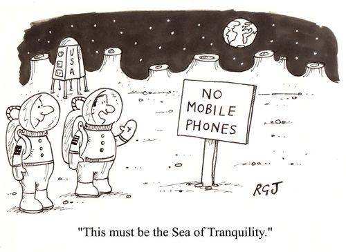 'This must be the Sea of Tranquility.'
