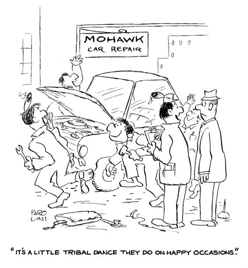 'It's a little tribal dance they do on happy occasions.'