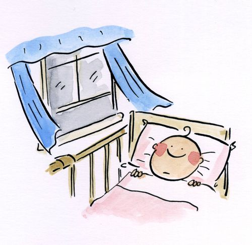 Chilly baby.