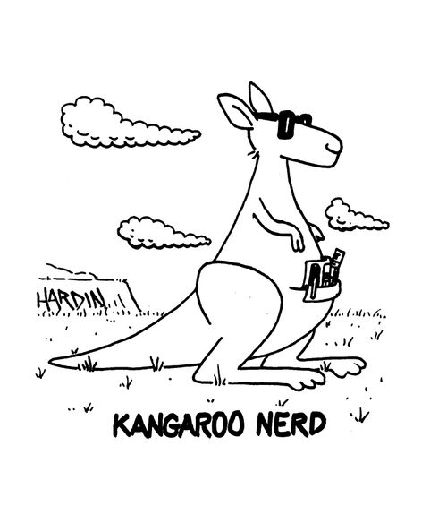 Kangaroo Nerd.
