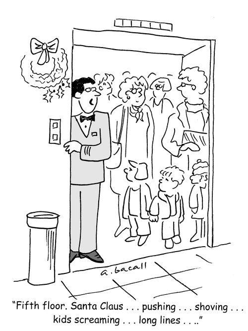 Christmas shopping.