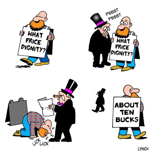 'What price dignity?'