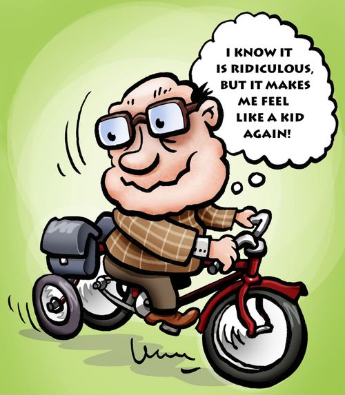 Makes me feel young again!