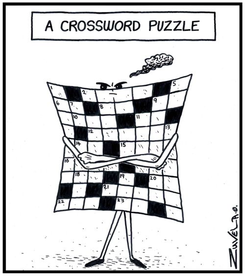 A Crossword puzzle.