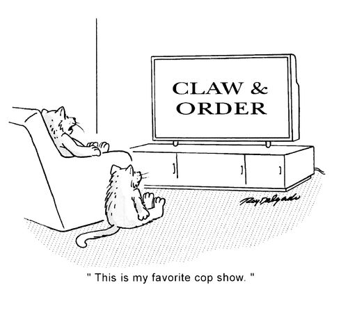 'This is my favorite cop show.'