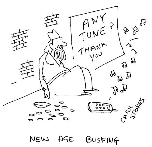 New Age Busking
