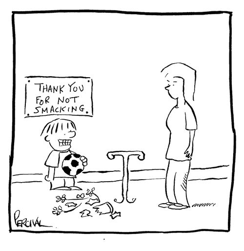 Thank you for not smacking