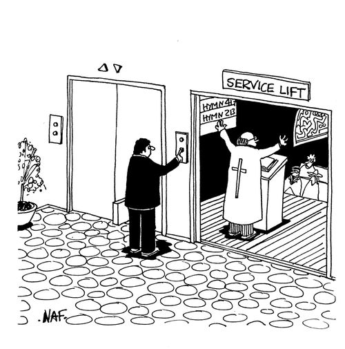 'Service Lift.'
