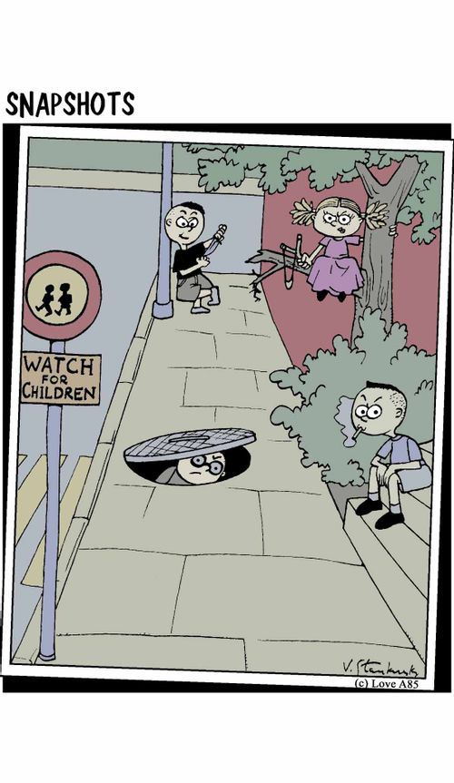 Watch for Children.