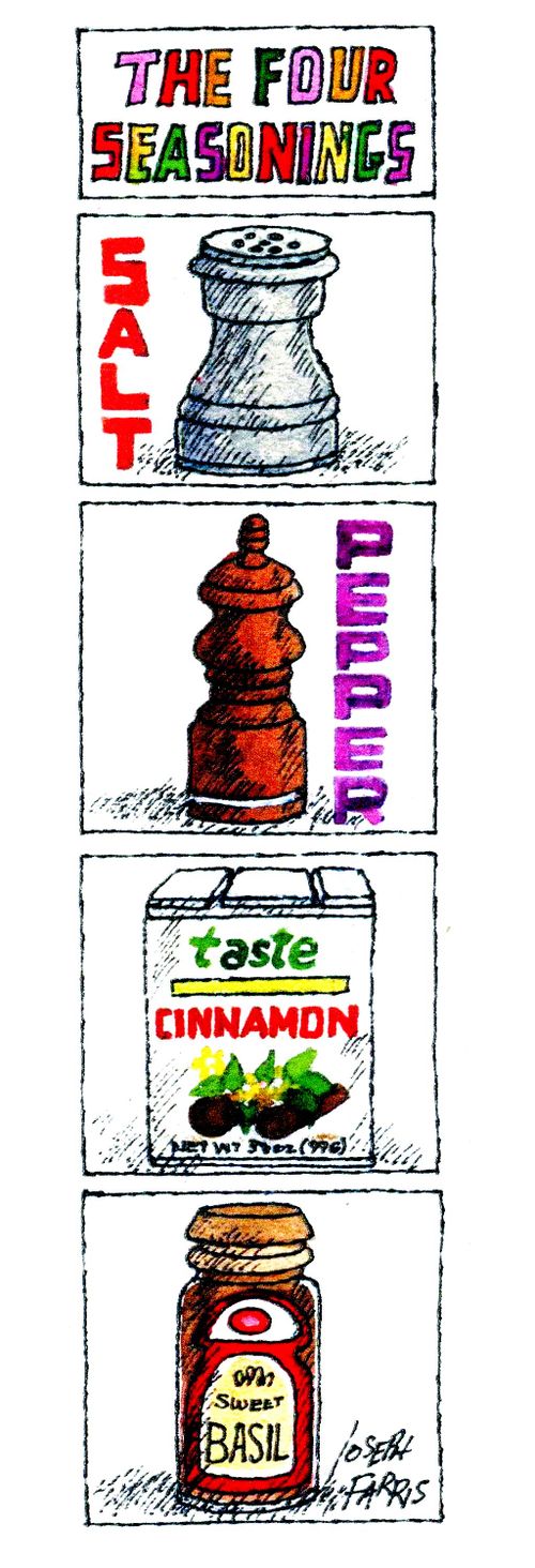 The Four Seasonings.