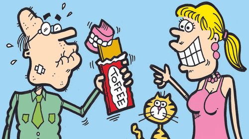Teeth Toffee.