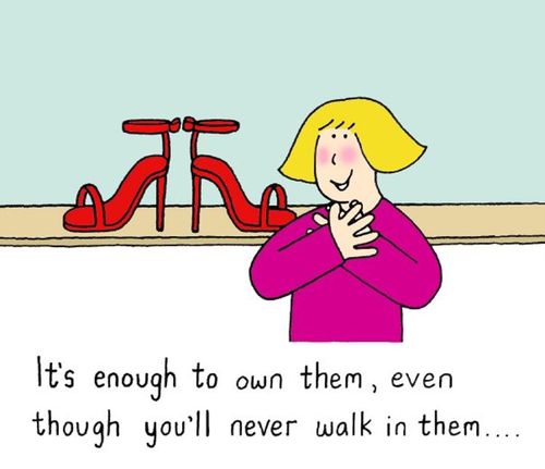 It's enough to own them......