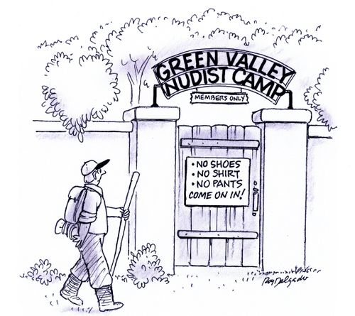 'Green Valley Nudist Camp.'