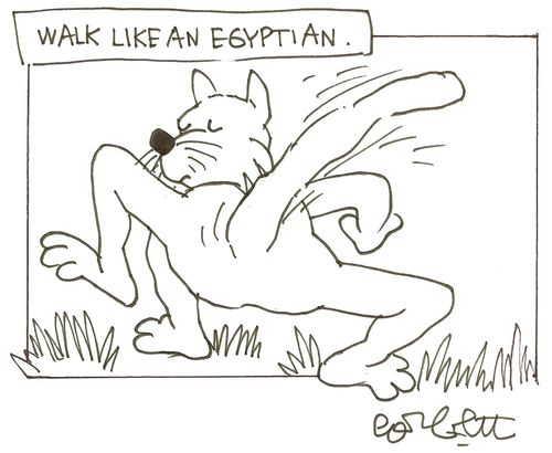 Walk like an Egyptian...