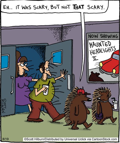 'Eh... It was scary, but not THAT scary.'