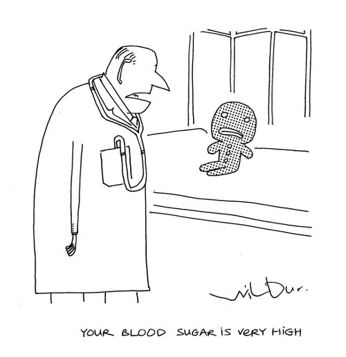'Your blood Sugar is very high.'