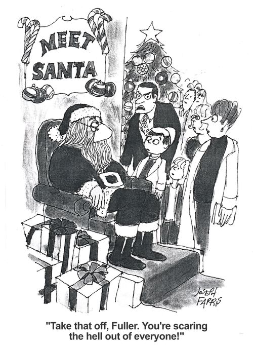'Take that off, Fuller. You're scaring the hell out of everyone!'