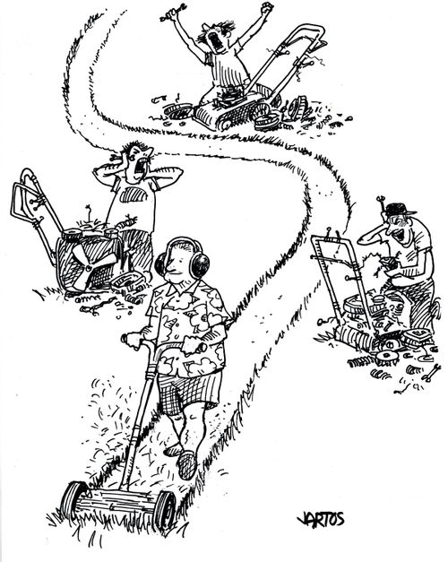 Cylinder mower