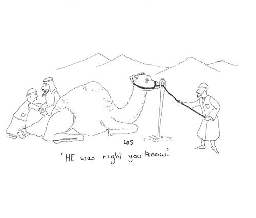'HE was right you know.'