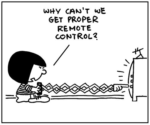 'Why can't we get proper remote control?'