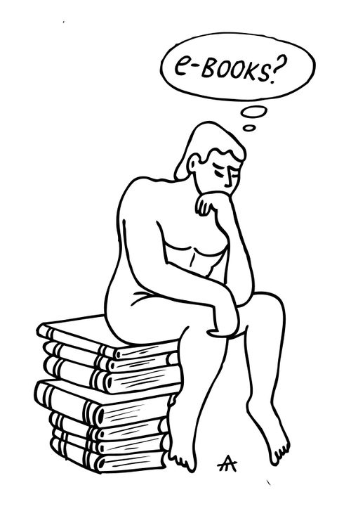 'E-books?'