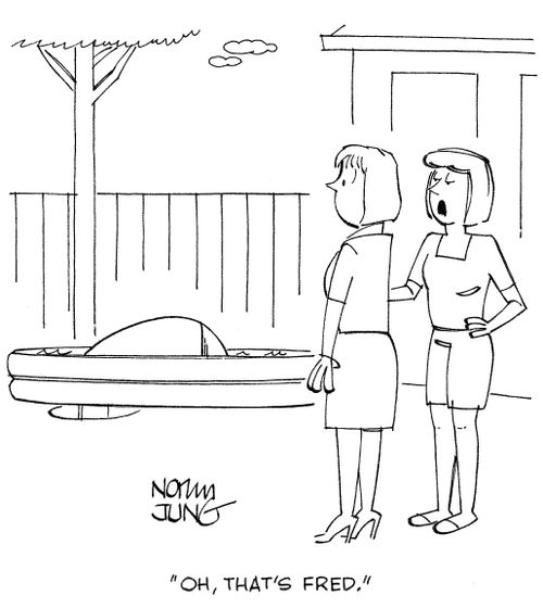 'Oh, that's Fred.'