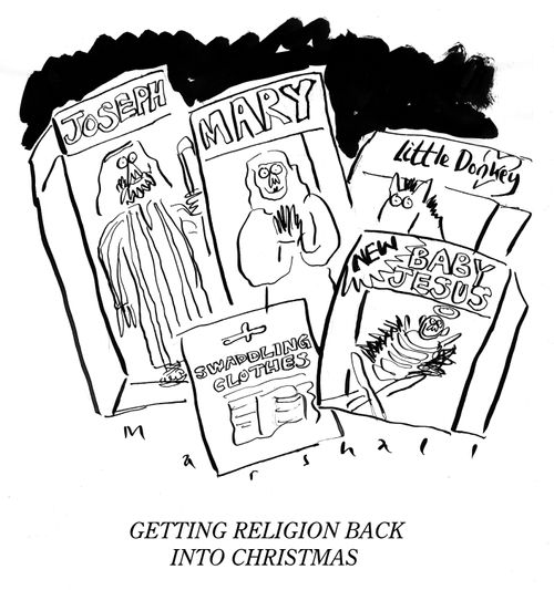 Getting Religion Back Into Christmas.